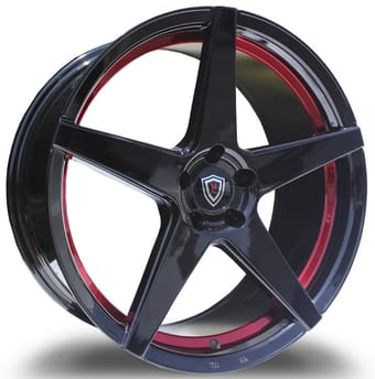 Marquee M1001 Gloss Black w/ Red Inner Line