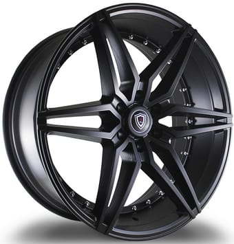 24x10 marquee m3259b satin black 6x5.5/139.7 25mm - image
