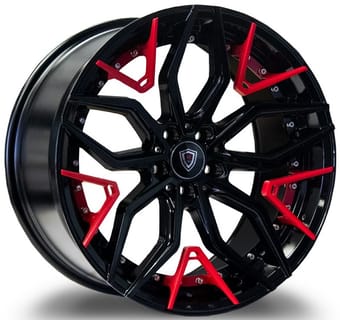 Marquee M3371 Gloss Black w/ Red Inserts