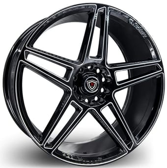 Marquee M3764 Gloss Black Milled
