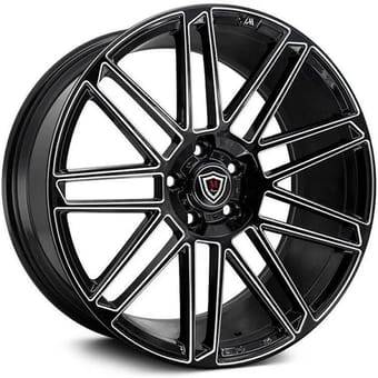 Marquee M3767 Gloss Black Milled