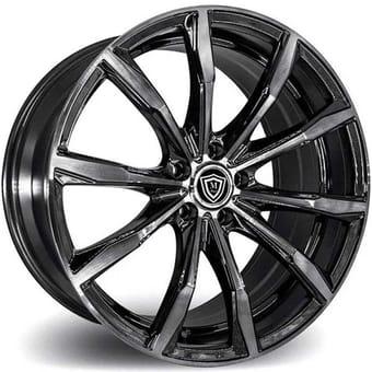 Marquee M4408 Gloss Black w/ Smoke Machined