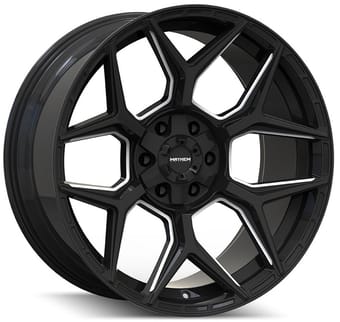 20x10 mayhem vanquish 8119 gloss black milled 6x135 | 6x139.7/5.5 -19mm - image