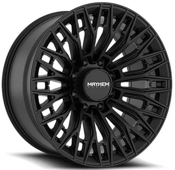 22x10 mayhem cyclone 8121 gloss black 8x165/6.5 -19mm - image