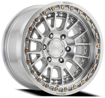 17x9 metal fx m002 slayer gloss silver machined 5x127/5 0mm - image