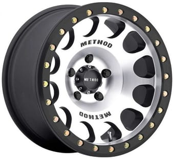 Method Race MR105 Beadlock Matte Black Machined