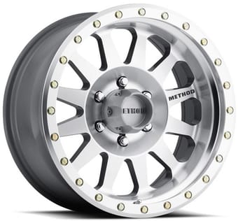 Method Race MR304 Double Standard Machined w/ Clear Coat