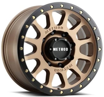 Method Race MR305 NV HD Bronze w/ Matte Black Street Lock Lip