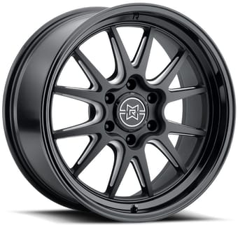 Method Race MR802 Raised Double Black Milled