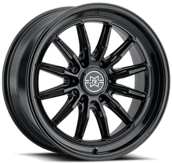 (clearance - no returns) 22x10 method race mr803 raised gloss black (6-lug) 6x135 -18mm - image