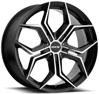 MKW M121 Gloss Black Machined