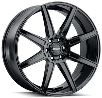 22x9.5 mkw m141 gloss black 6x5.5/139.7 20mm - image