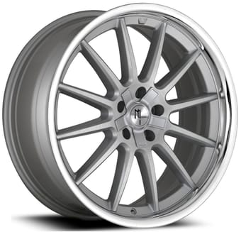 Modern Luxury MLF14 Brushed Silver w/ Chrome SSL