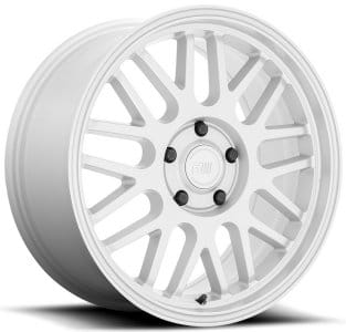 (clearance - no returns) 17x8 motegi mr144 m9 hyper silver 5x112 40mm - image
