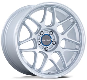 Motegi MR158 Hyper Silver w/ Machined Lip