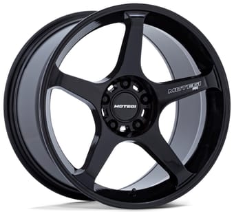 18x8.5 motegi mr159 blackbird metallic 5x4.5/114.3 35mm - image