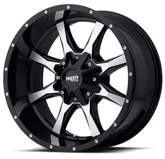 Moto Metal MO970 Gloss Black Machined