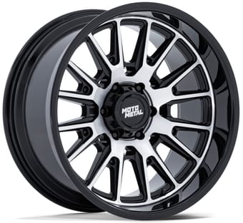 Moto Metal MO814 Tekton Gloss Black Machined