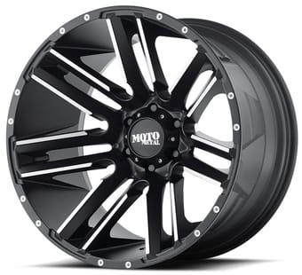 Moto Metal MO978 Razor Satin Black Machined