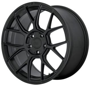 (clearance - no returns) 18x8.5 motegi mr147 cm7 satin black 5x4.25/108 42mm - image