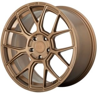 (clearance - no returns) 17x8 motegi mr147 cm7 matte bronze 5x110 38mm - image