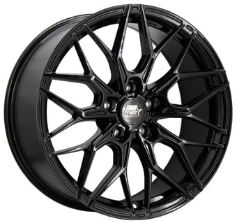 18x8.5 mst mt02 gloss black 5x114.3/4.5 35mm - image