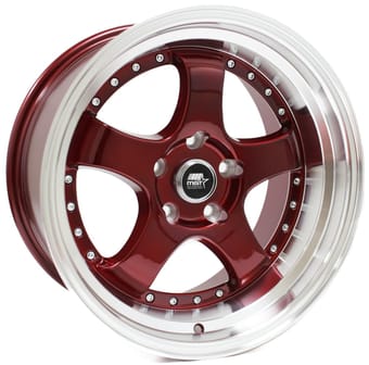 MST MT07 Candy Red w/ Machined Lip