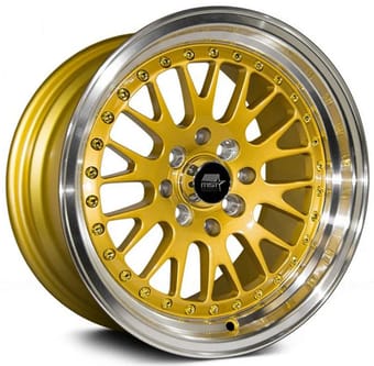MST MT10 Gold w/ Machined Lip