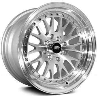 MST MT10 Silver w/ Machined Lip
