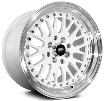 MST MT10 White w/ Machined Lip