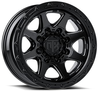 22x10 mtx spitfire 8 x300gb gloss black 8x165/6.5 -18mm - image