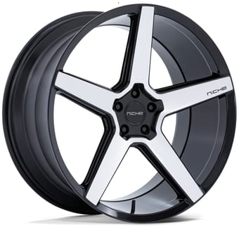 Niche Modena Gloss Black Machined