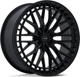 24x10 niche genoa gloss black nc288 6x135 30mm - image