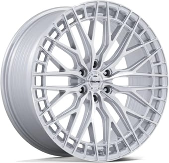 22x10 niche genoa silver machined nc288 6x135 30mm - image