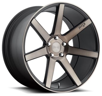Niche Verona Black Machined w/ Dark Tint