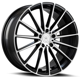 NV NVXV Gloss Black Machined