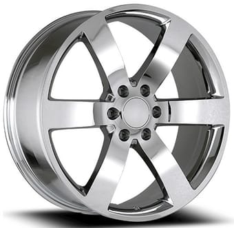 22x9 oe concepts replica chevy trailblazer chrome c05 6x5.5/139.7 28mm - image