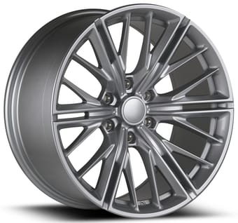 26x10 oe concepts replica zl1 (truck) gloss silver machined c23 6x5.5/139.7 24mm - image