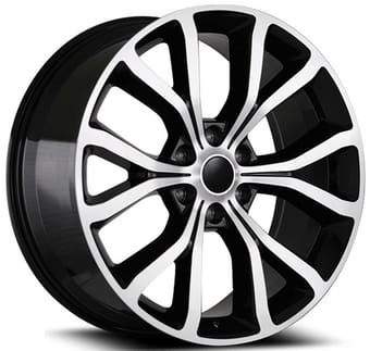 OE Concepts Replica 2018 Ford Platinum Gloss Black Machined