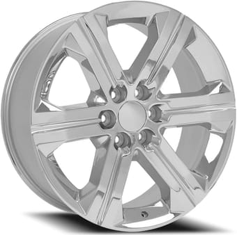 22x9 oe replica cadillac escalade cv60 chrome 6x139.7/5.5 24mm - image