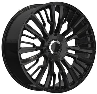 22x9 oe concepts replica 2025 suburban gloss black c40 6x139.7/5.5 28mm - image