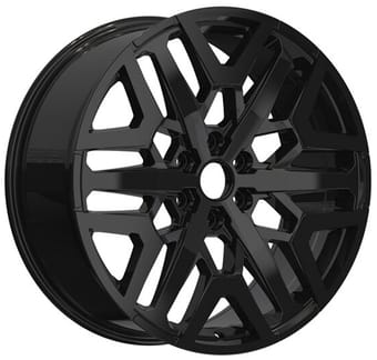 22x9.5 oe concepts replica ford expedition unlimited gloss black fd10 6x135 44mm - image