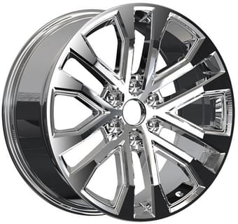20x9 oe concepts replica ford f150 xlt chrome fd11 6x135 30mm - image