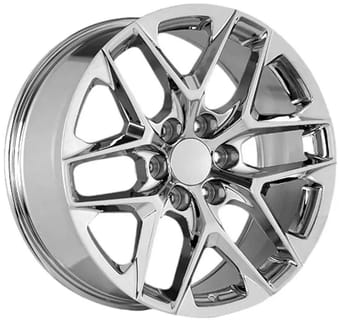 OE Concepts Replica 2022 GMC Sierra Snowflake Chrome