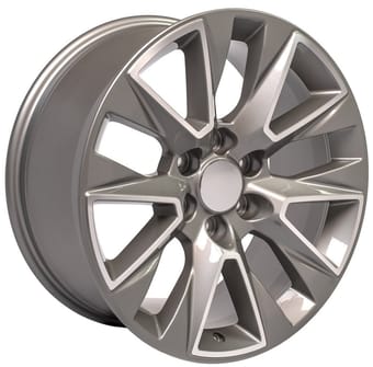 OE Replica Chevrolet Silverado LTZ CV26 Silver Machined