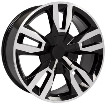OE Replica Chevrolet Tahoe CV40 Gloss Black Machined