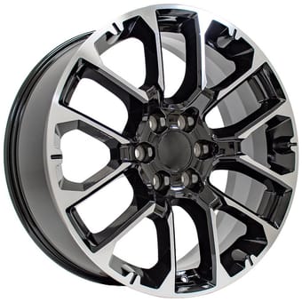 OE Replica Chevrolet Suburban 1500 CV67 Gloss Black Machined