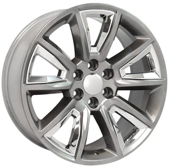 OE Replica Chevrolet Tahoe CV73 Hyper Black w/ Chrome