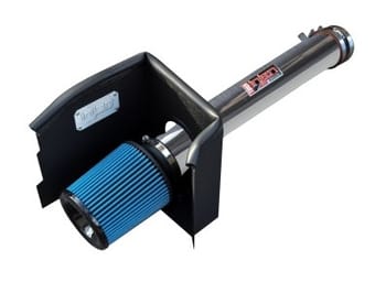 injen 16-20 toyota tacoma 3.5l v6 short-ram intake system w/ air fusion (incl heat shield) polished pf2059p - image