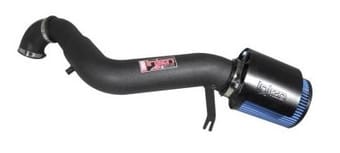 injen 05-10 grand cherokee wk wrinkle bk power-flow intake w/ mr tech & web nano fiber dry filter pf5010wb - image